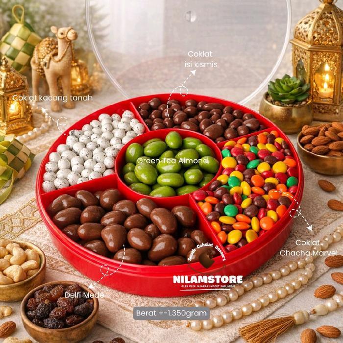 Parcel Coklat Delfi Marvel coklat Almond Kismis Chacha parcel Coklat Lebaran hampers lebaran coklat