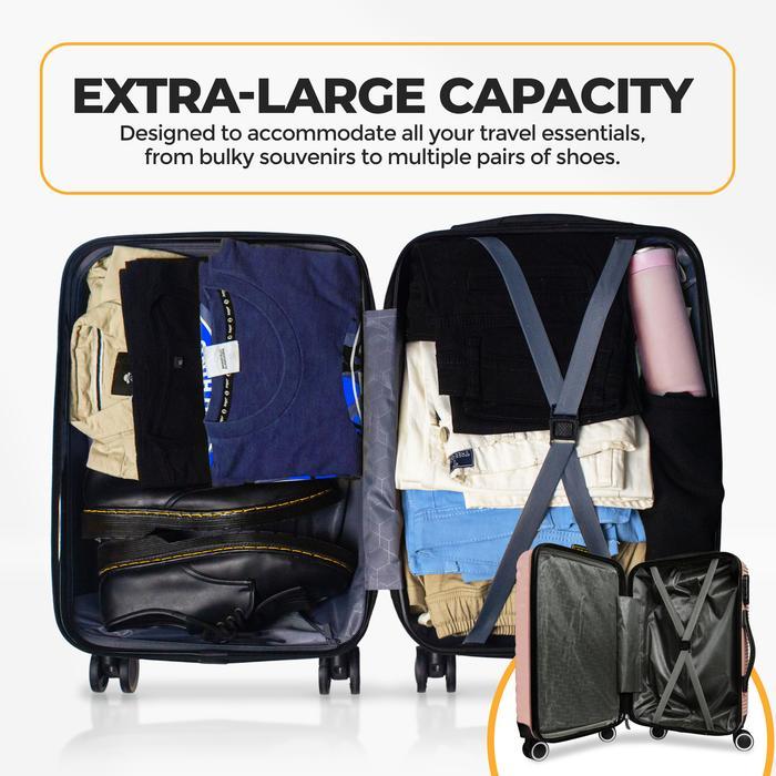 Garansi Koper 20Inch Koper Polo Geneva Koper Kabin Koper Hardcase Koper Tidak Mudah Pecah