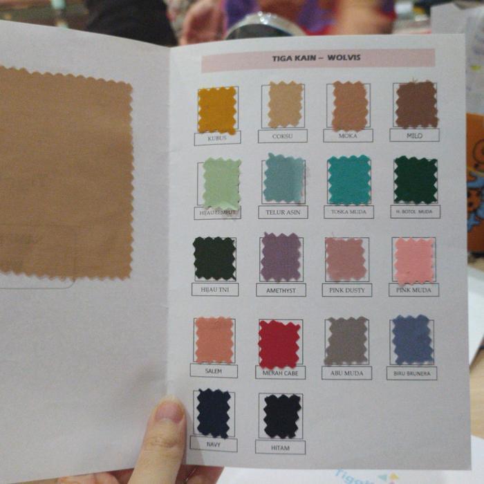 Sample Kain - Katalog Warna