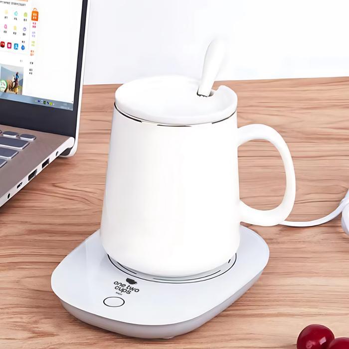 Alas Penghangat Gelas Cangkir 220V 16W Tatakan Minuman Teh Kopi Electric Warmer Heating Pad