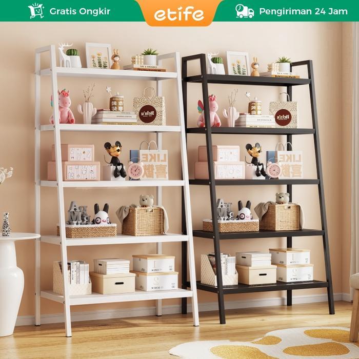 Informa - Rak trapesium/ Rak Besi Buku / Rak Ruang Tamu Serbaguna / Rak Serbaguna Minimalis / Lemari