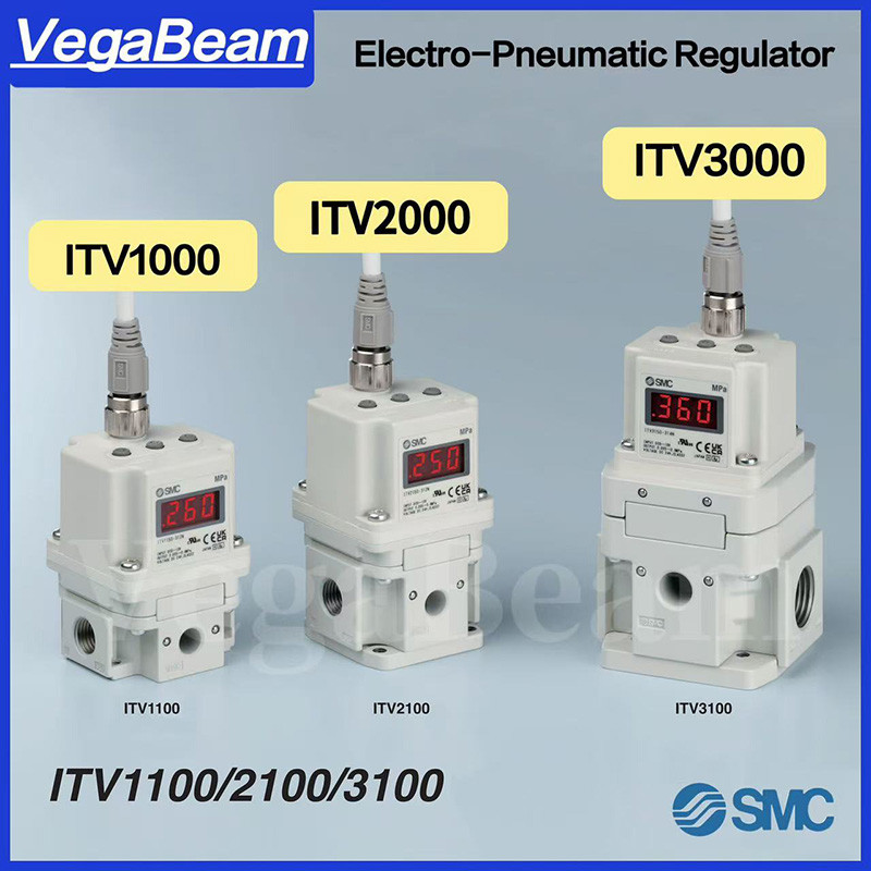 For Smc Proportional Vae Itv1030 Itv1050 Itv2030 Itv2050 Electro-Pneumatic Pressure Regulator For
