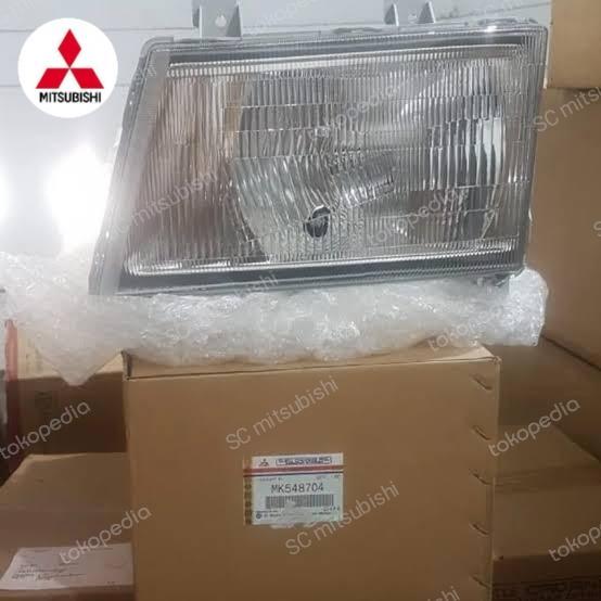 HEAD LAMP LAMPU DEPAN BESAR ASLI ORI MITSUBISHI CANTER PS 110 125