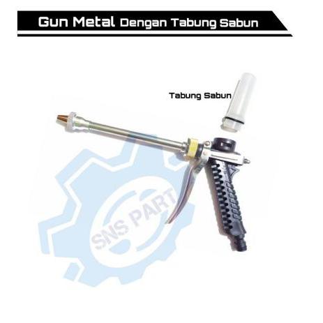 STIK GUN SPRAYER +TABUNG SABUN / SPRAY GUN / SEMPROTAN AIR