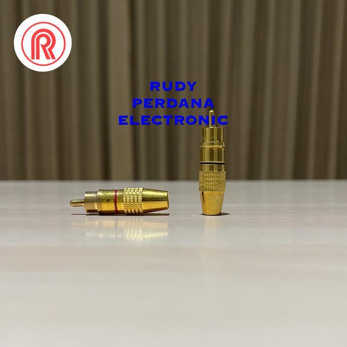 Jack Jek Rca Male Laki Cowok Besi Metal Gold Emas Full Rintik