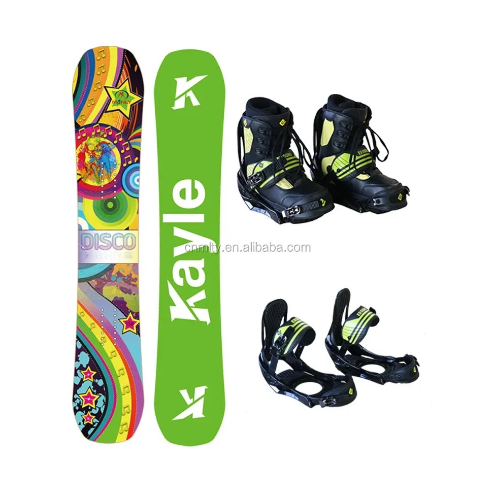 Promo set snowboard snowscoot ski snowboard snowboarding