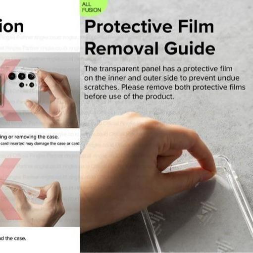 Case Iphone 14 Pro Max Plus Ringke Fusion Clear Hybrid Air Soft Casing Co