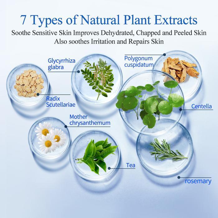 Premiere Beaute Skincare Series 4PCS Set Moisturizer Cleanser Hyaluronic Facial