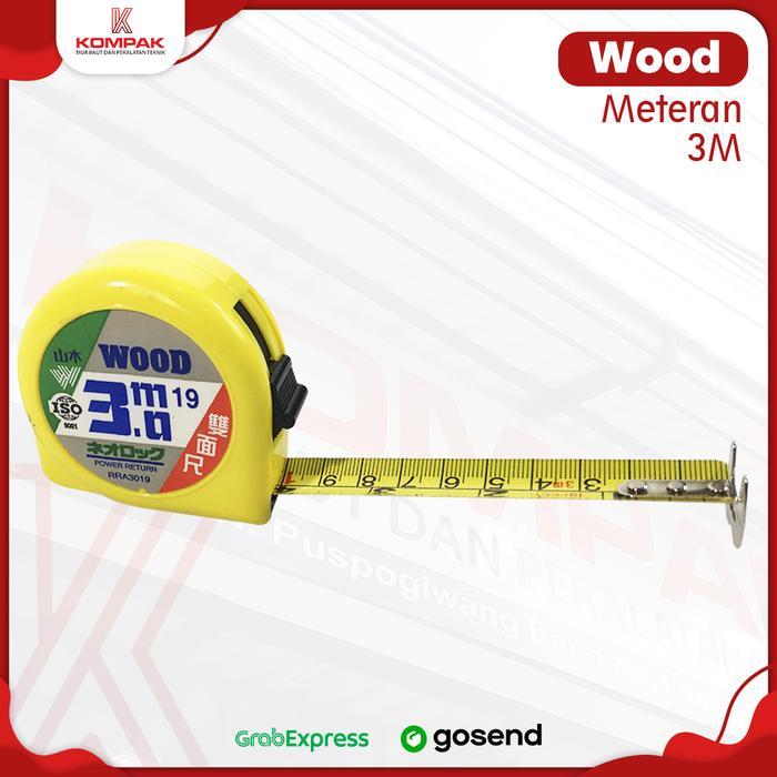 Meteran Wood 3M / Roll meteran 3 meter
