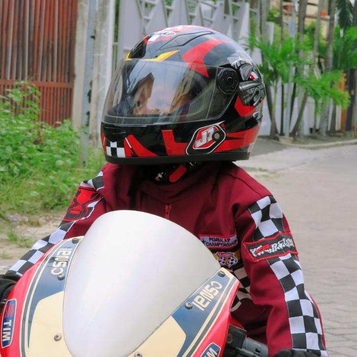"New" Helm Full Face Anak Scott / helm full face anak anak cowok / Helm Full Face Scott Helm Murah