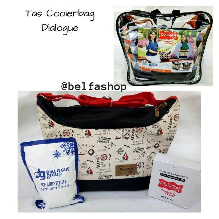 Tas Penyimpan Asi Coolerbag Dialogue Motif 100% Original