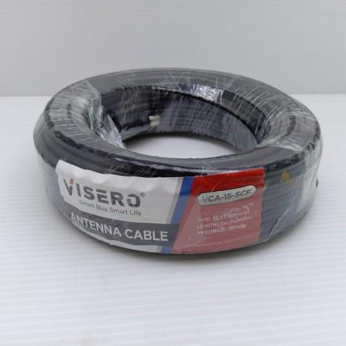 "New" Antenna Digital UHF Global GB-500 TV antena luar GB 500 Kabel 15meter