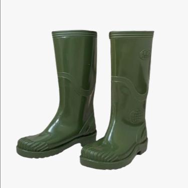 Sepatu Boots Karet Safety/Karet Hijau Picco Panjang