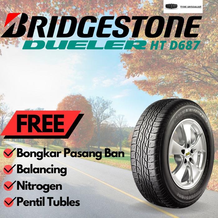Ban Mobil Bridgestone Dueler H/T 687 235/60 R16 Rush Terios 235 60 R16
