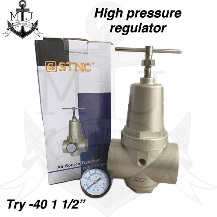 AIR REGULATOR KOMPRESOR HIGH PRESSURE TRY-40 ATAU REGULATOR HIGH PRESS
