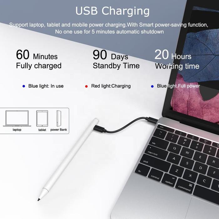 STYLUS PEN THE 2ND GENERATION SMART STYLUS FOR IPAD 2018 2019