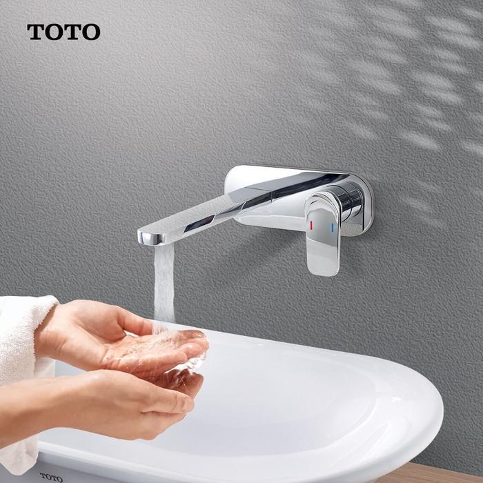 Kran Wastafel Toto TX 120 LX / Keran Wastafel Tembok Toto TX120LX