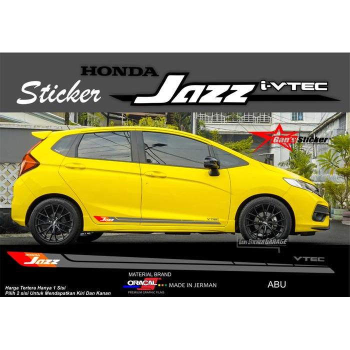 sticker honda jazz rs aksesoris honda jazz