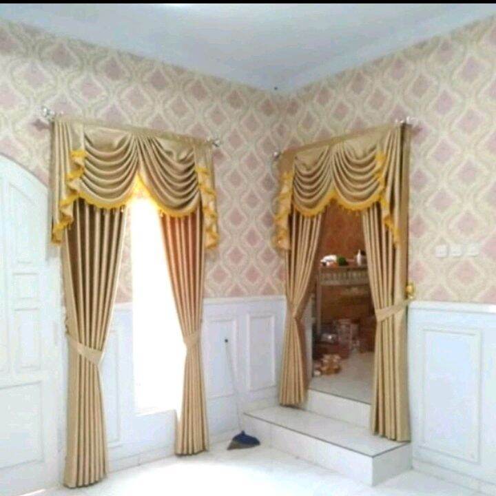 GORDEN 1.SET MODEL GELOMBANG/GORDEN MEWAH GORDEN MODEL GELOMBANG./GORDEN 1. SET PLUS PONI/ GORDEN GE