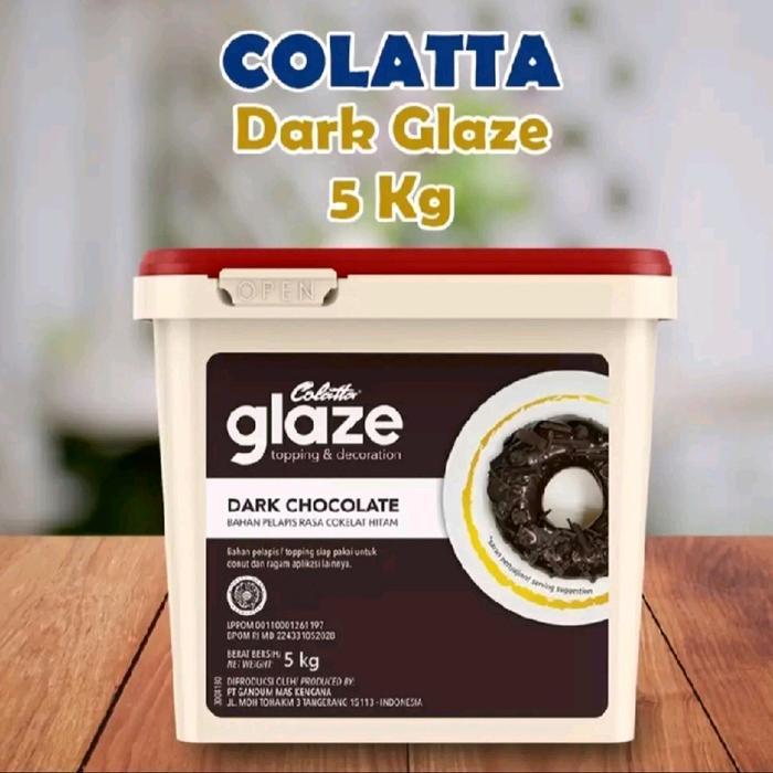Colatta Dip Glaze 500gr Topping Donat cair