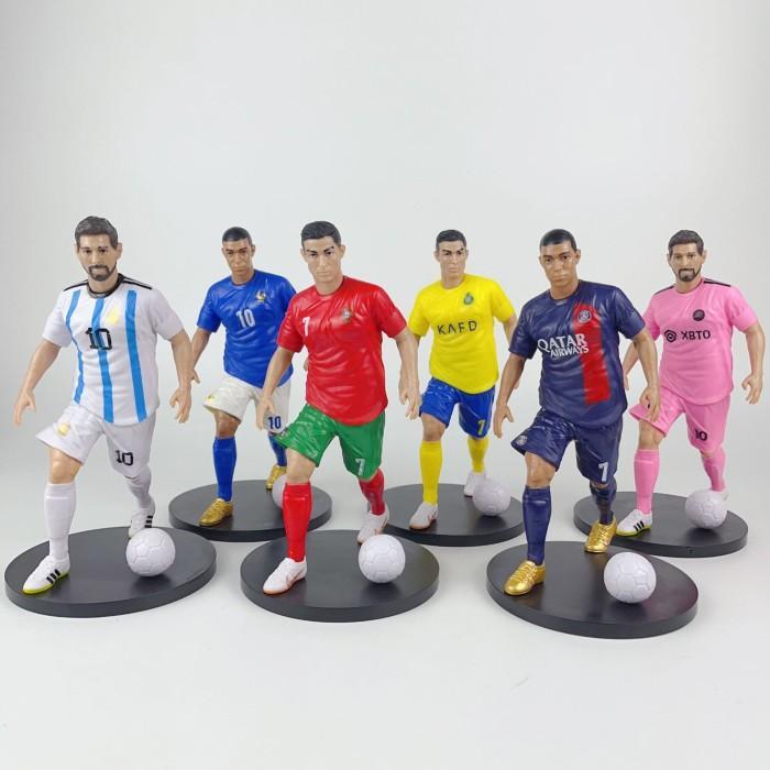Action Figure Lionel Messi Cristiano Ronaldo Mbappe