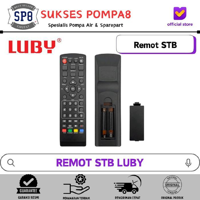 Remot Set Top Box Luby Dvb-T2 Digital / Remot Receiver Luby