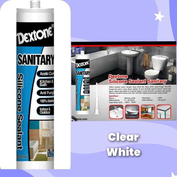 lem dextone silicone sealant sanitary,lem anti jamur dextone,dextone sanitary silicone sealant 300