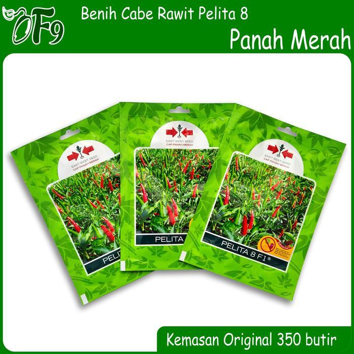 Benih Bibit Cabe Rawit Pelita 8 F1 Cabai 350 biji Panah Merah