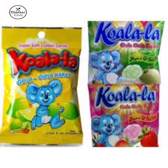 PERMEN KAPAS / PERMEN GULA KAPAS KOALA-LA ISI 10PCS / HALAL