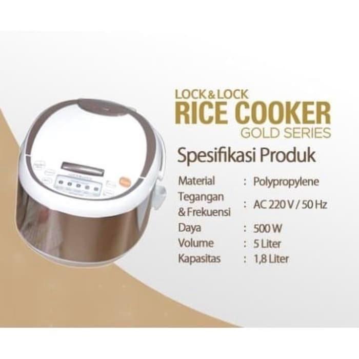 Lock n Lock Rice Cooker Gold Series Original