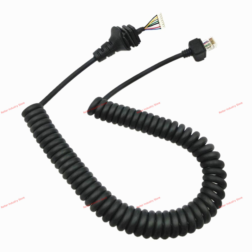 REPLACEMENT 8 PIN HM-152 MIC HM152 154 MICROPHONE CABLE FOR ICOM IC-2820H IC2825E IC2200 IC3600 F221