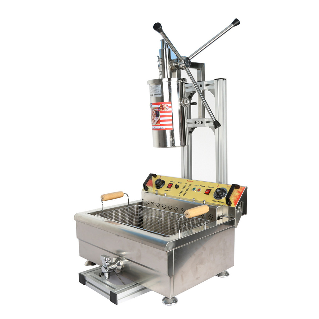5L Professional Churros Maker Machine Spanish Churros Machine Electric Churros Making Equipment 5L