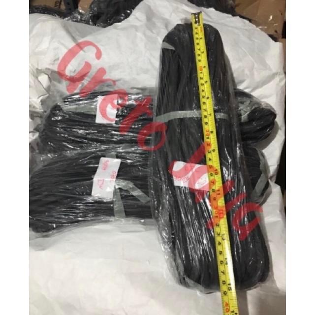 ( 078 C ) Karet Kaca Type 078C Kecil Hitam Aluminium Lis Sekoneng Alumunium