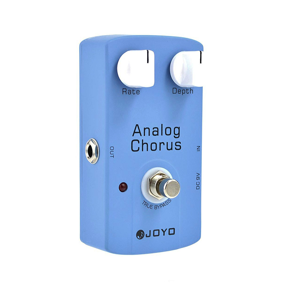 JOYO JF-37 ANALOG CHORUS Chorus Guitar Pedal Classic BBD Chip Extensive Chorus Effects RATE & DEPTH