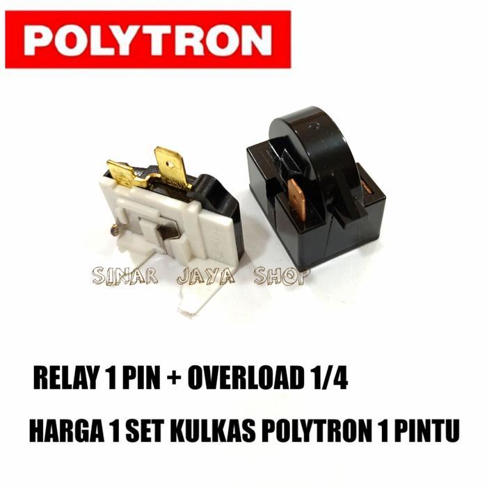 HOT PROMO RELAY OVERLOAD KULKAS POLYTRON 1 PINTU