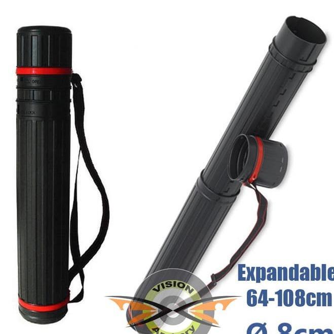 Quiver Tabung - Tas Anak Panah Arrow Panahan - Tabung Gambar Arsitek