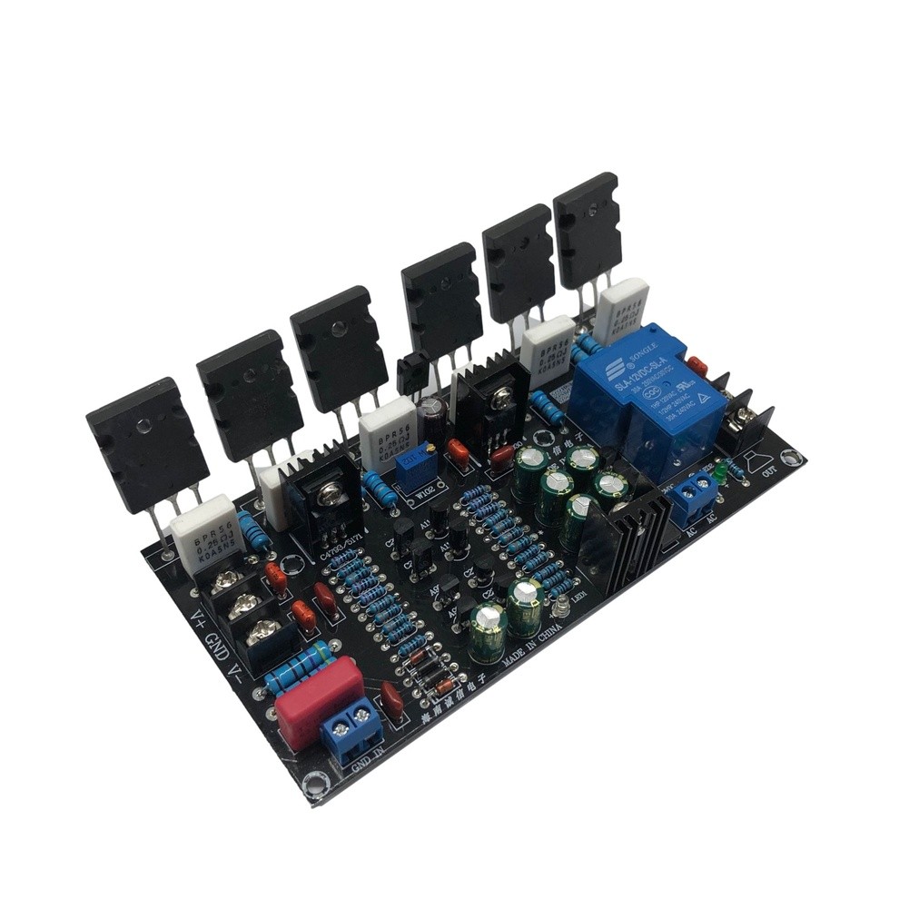 Audio Board Utilizes A1943/C5200 Power Transistors 300W Power Audio Board 1943 5200 Transistor With