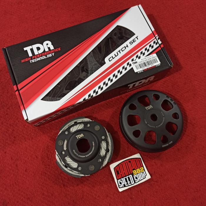 Paket Kampas Mangkok Ganda Kopling Cvt Tdr Racing Vario 125 Vario 150
