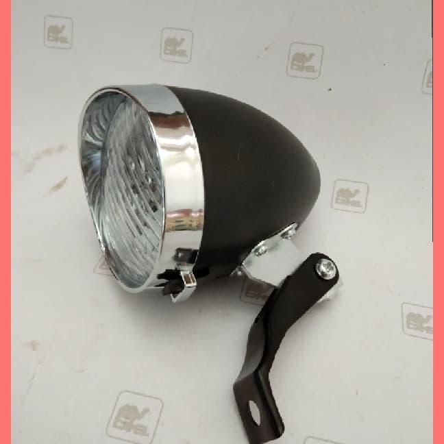 Cuci Gudang Lampu Sepeda Depan Klasik Led