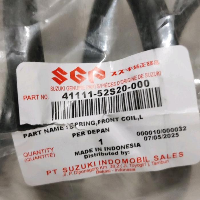 ONDERDIL MOBIL] PER KEONG SHOCKBREAKER DEPAN NEW CARRY TAYO ASLI SGP PRESISI TINGGI