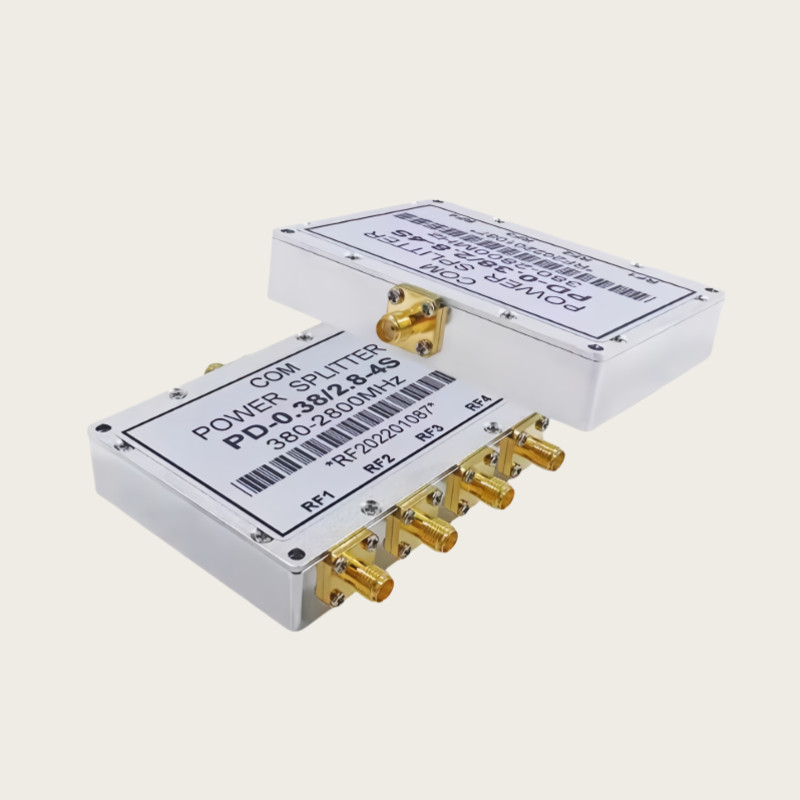 4-way RF distributor combiner 380-2800MHZ power distributor SMA microstrip power divider
