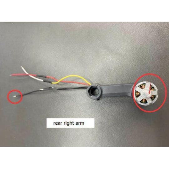 Dinamo Dynamo Motor Arm Drone Mjx Bugs 7 B7