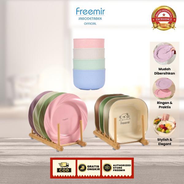 [PROMO] DAPAT 12 ITEM / PAKET LUSIN / freemir Piring Cantik freemir Mangkok freemir Piring Saji
