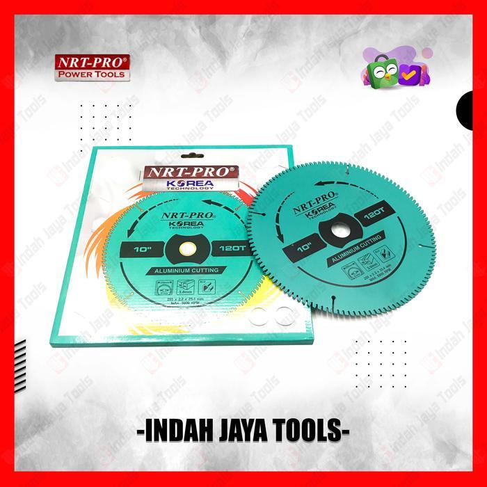 Krisbow Modern - Nrt-Pro 10" X 120T Circular Saw Tct Mata Potong Kayu Alumunium Miter