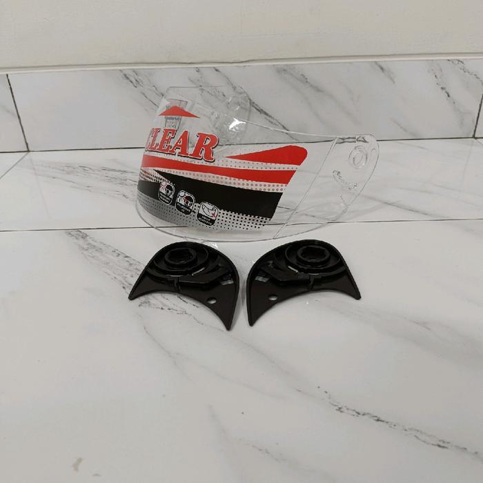 TERMURAH VISOR HELM - KACA HELM / VISOR HELM FULLFACE BMC MDS TRX HONDA NINJA 250FI DLL READY STOCK