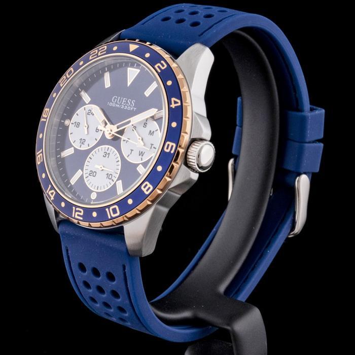 Jam Tangan Pria Guess Original W1108G4 Odyssey Original Navy