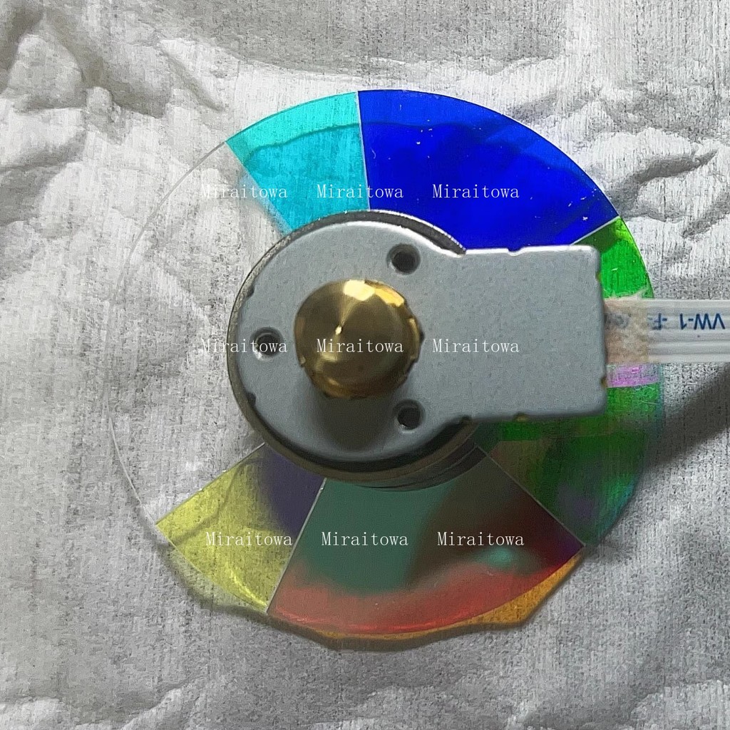 New for Acer H6530BD color wheel (The original one was a gold wire motor, this model has a white