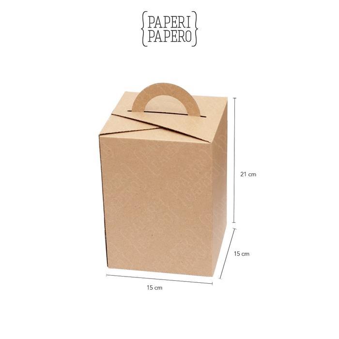 JTTOP" PADLOCK BOX - BOKS HANDEL UNTUK KUE KERING ISI 3 TOPLES 500 GR