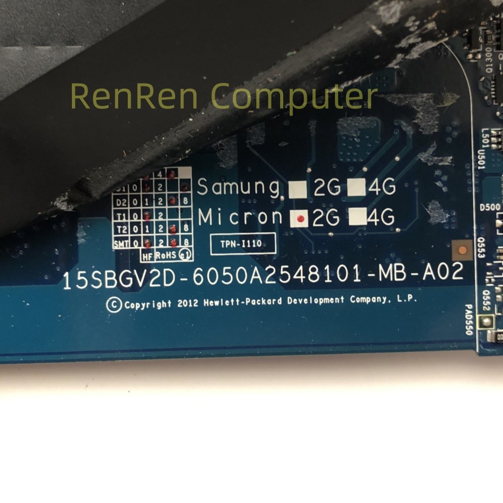6050A2548101 For HP ENVY 15 15-J TPN-I110 Laptop Motherboard 6050A2548101-MB-A02 DDR3 support I7