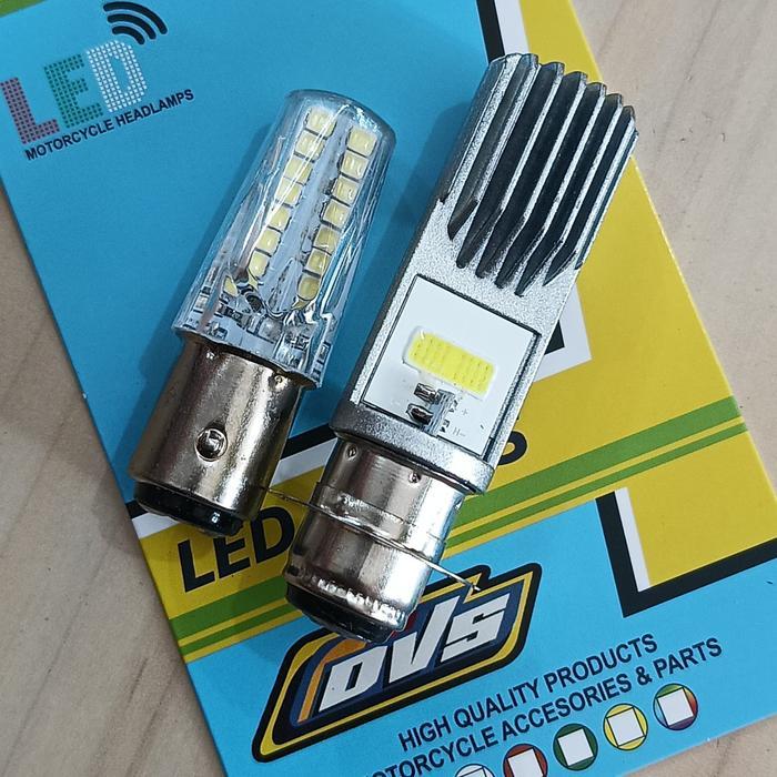 Paket... Bohlam Led Lampu Bohlam Depan Led Putih Motor Beat Mio Bohlam Led Supra Grand Jupiter Beat